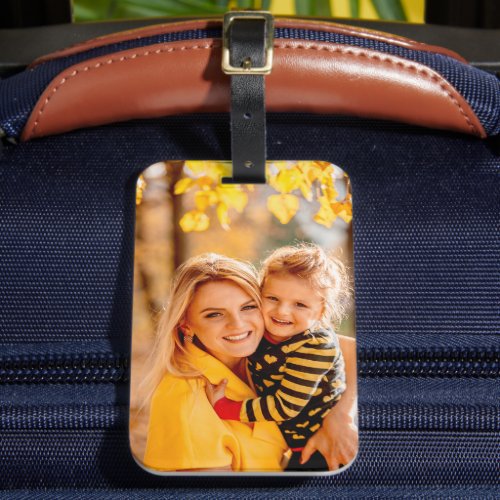 Add Your Own Photo  Template Luggage Tag