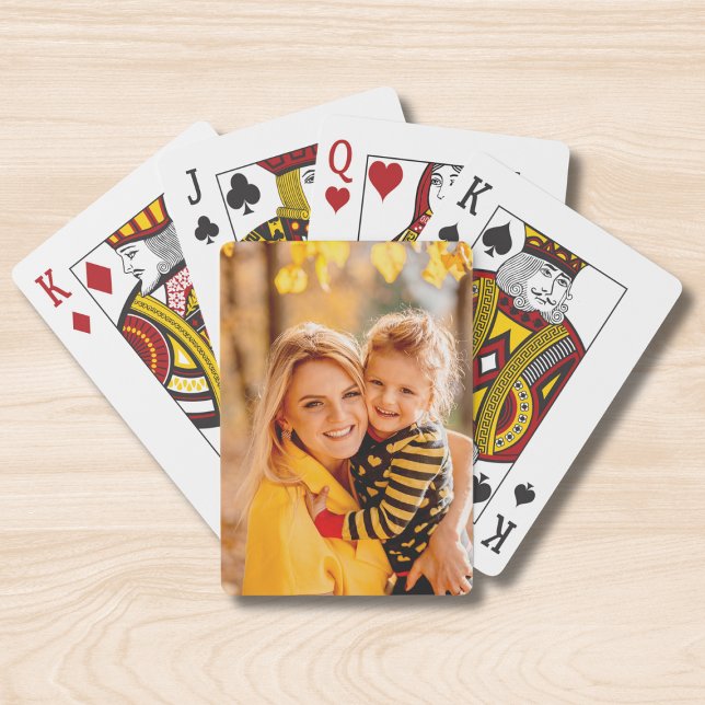 Add Your Own Photo | Template Poker Cards (Creator Uploaded)