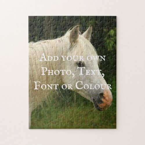 Add your own Photo, Text, Font or Colour