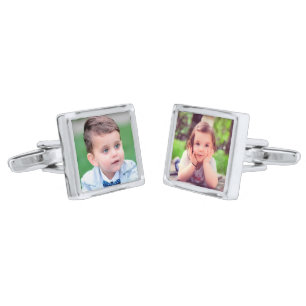 Add Your Own Photo Wedding Cufflinks