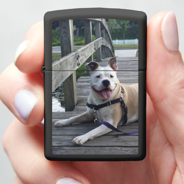 Add Your Own Photo Zippo Lighter (In Hand)