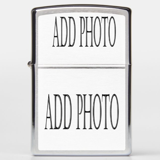 Add your own photo Zippo Lighter (Front)