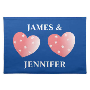 Add Your Own Photos And Names Cloth Placemat