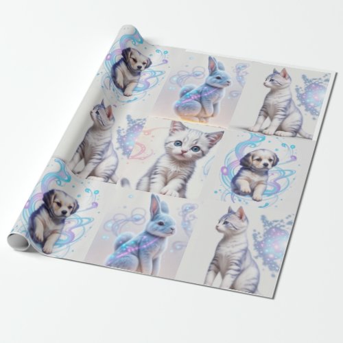 Add your own Photos Childs Galaxy Collection  Wrapping Paper