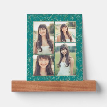 Add Your Own Photos Family Photo Collage Picture Ledge by wasootch at Zazzle