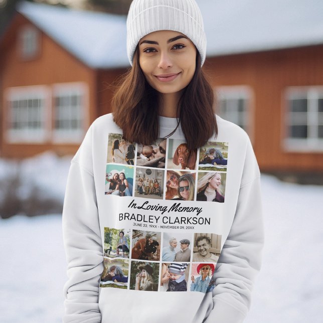Add Your Own Photos & Personalized Text Sweatshirt (Creator Uploaded)