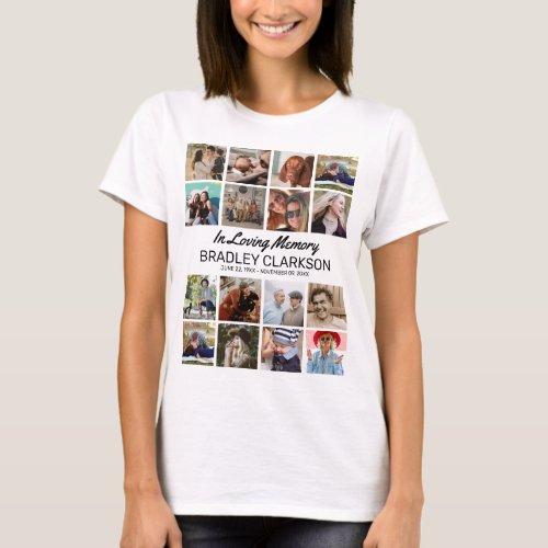Add Your Own Photos  Personalized Text T_Shirt