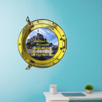 Add Your Own Picture, Change Delete Text Porthole