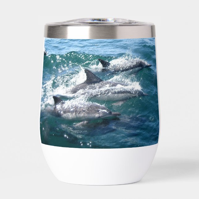 Add Your Own Picture Thermal Wine Tumbler (Front)