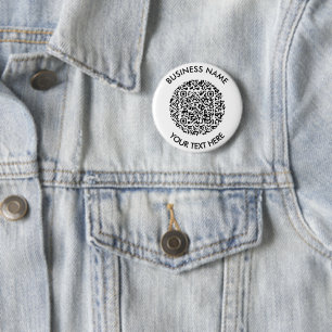 Add your own round QR Code Scan Minimal Simple Button