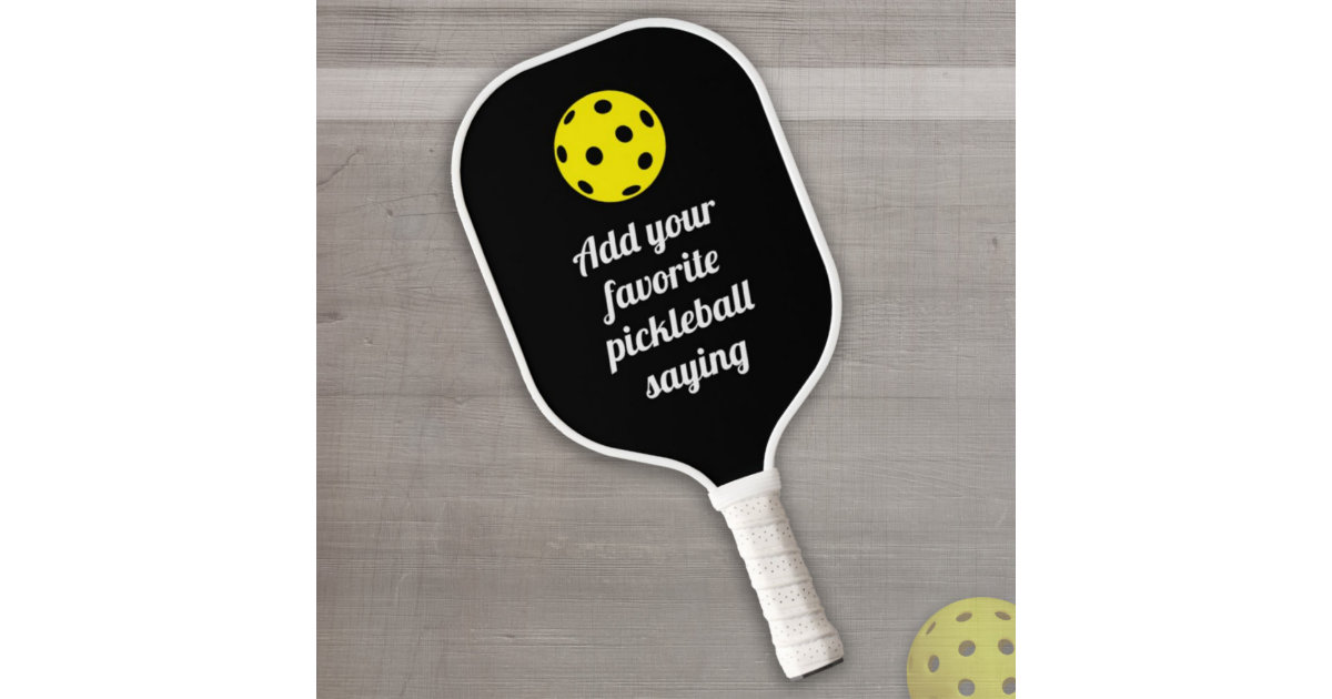 Pickleball Paddle Keychain Dink Responsibly