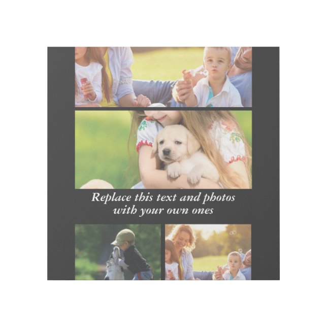Add your own text and photos gallery wrap (Front)