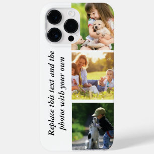 Add your own text and pics  Case-Mate iPhone 14 pro max case