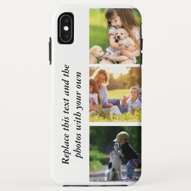 Add your own text and pics  Case-Mate iPhone case (Back)