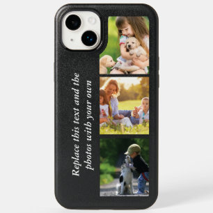 Add your own text and pics  OtterBox iPhone 14 plus case