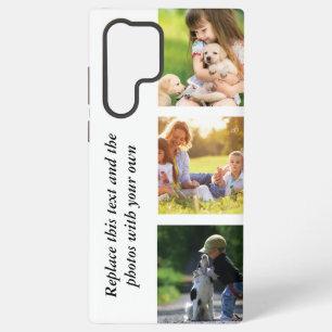 Add your own text and pics samsung galaxy s22 ultra case