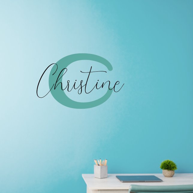 Add Your Own Wisdoms, Quotes, Sayings, Monograms Wall Decal (Home Office)