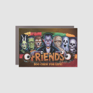 Add Your Own Words Custom Halloween Monsters Doorm Car Magnet