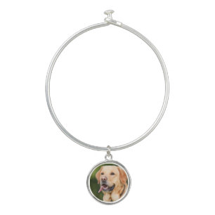 Add your pet dog favourite photograph, bangle bracelet