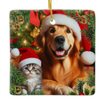 Add your Pet or Family Photo / Christmas Wreath