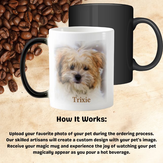   Add Your Pet Photo   Color Morph Mug (Creator Uploaded)