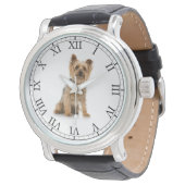 Add Your Pet's Photo Cute Dog Picture Watch (Angled)