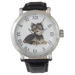 Add Your Pet&#39;s Photo Cute Dog Picture Watch at Zazzle