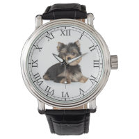 Add Your Pet's Photo Cute Dog Picture Wrist Watch