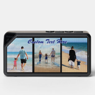 Add Your Photo and Text Collage Bluetooth Speaker