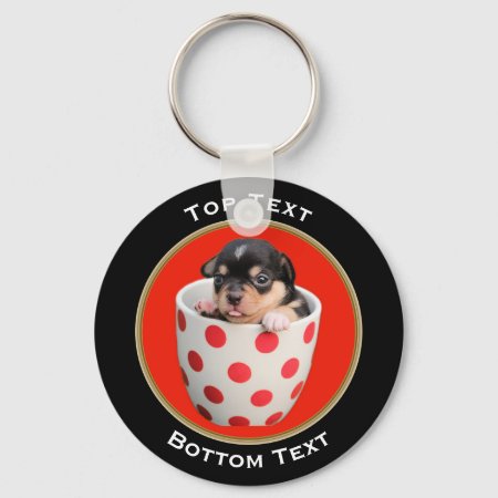 Add Your Photo And Text Custom Keychain