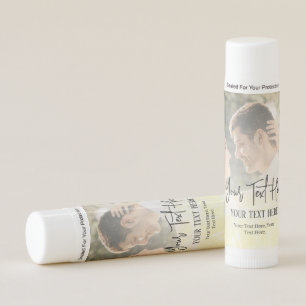 Add your photo and Text  Lip Balm