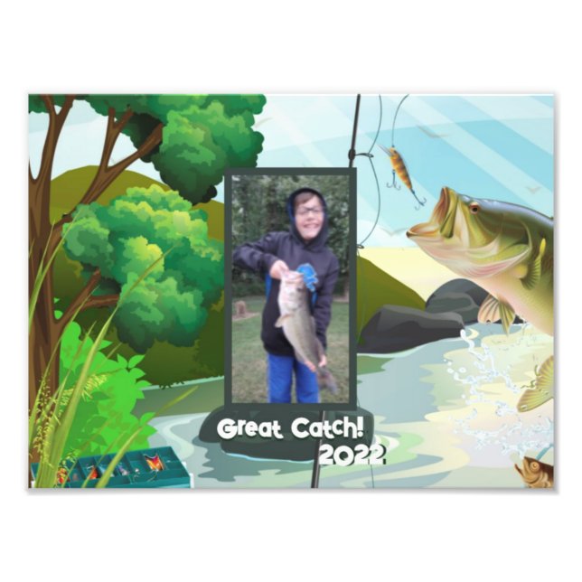 Add Your Photo and Text - Photo Enlargement Print (Front)