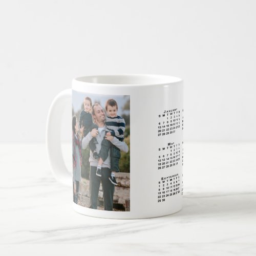 Add Your Photo Custom 2019 Calendar Mug