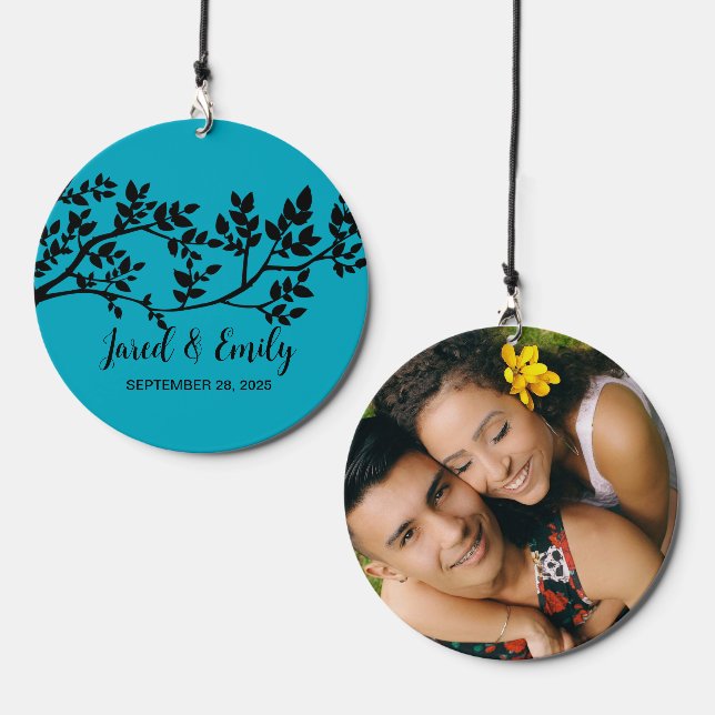 Add Your Photo | Custom Wind Chime (Front & Back)