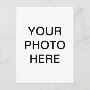 Add your photo customizable postcard