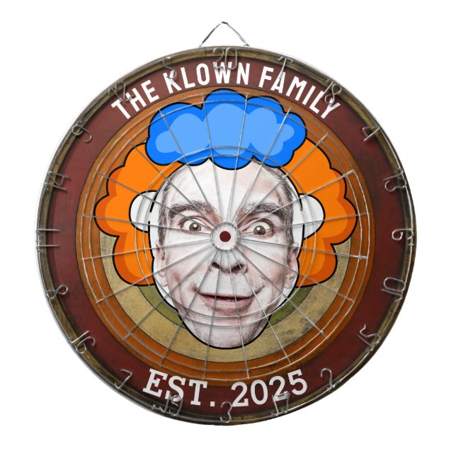 ADD YOUR photo Dart Board (Front)