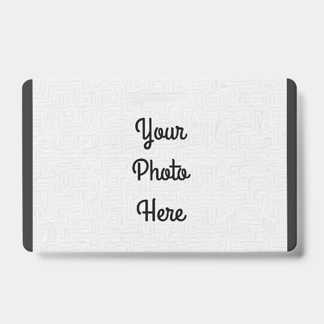 Add your Photo/Design - Badge (Front)