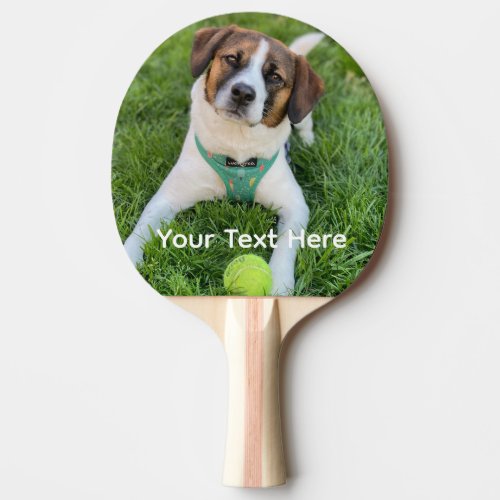 Add Your Photo Dog Photo Kids Photo Family Photo  Ping Pong Paddle