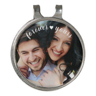 Add Your Photo Free Text Custom Golf Hat Clip