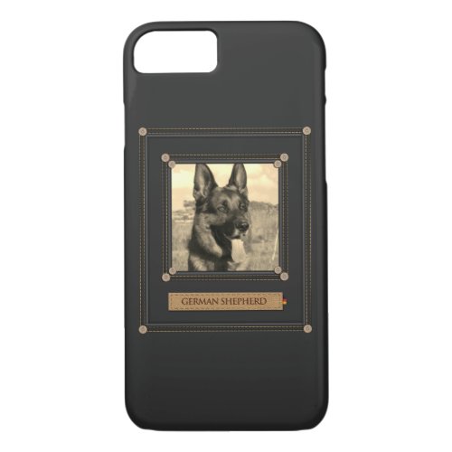 Add your Photo German Shepherd Dog _ GSD iPhone 87 Case