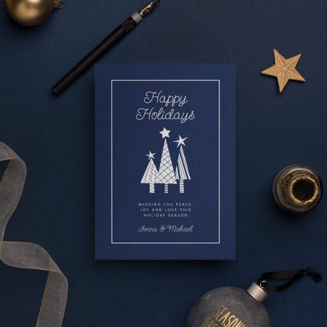 ADD YOUR PHOTO | Holidays Modern Christmas Tree Invitation (Creator Uploaded)