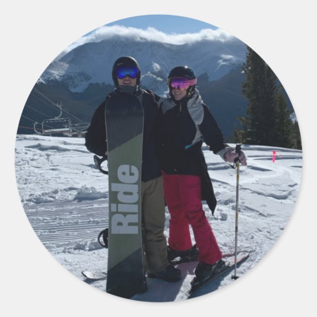 Add your Photo Image Logo Stickers (Front)