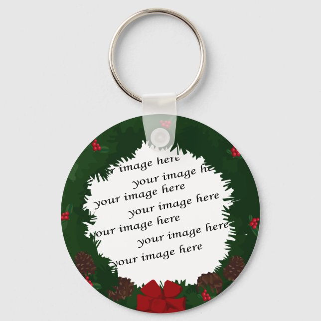 Add your photo keychain (Front)