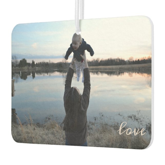 Add Your Photo Mother's Day Love Air Freshener (Left)