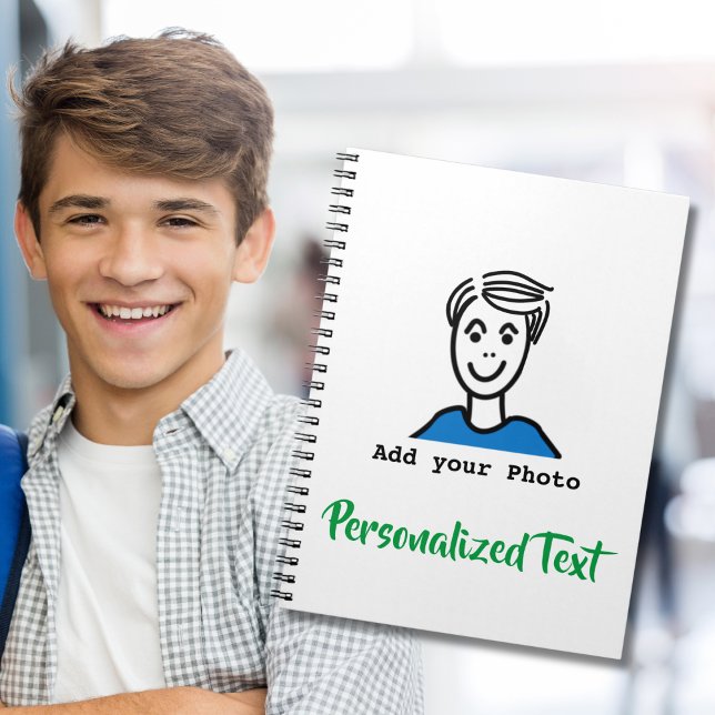 Add Your Photo | Personalize Text | Custom DIY Not Notebook (Creator Uploaded)