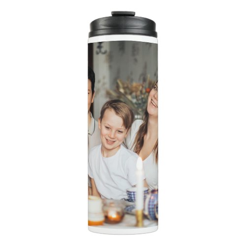 Add Your Photo Personalized Family Photo  Thermal Tumbler