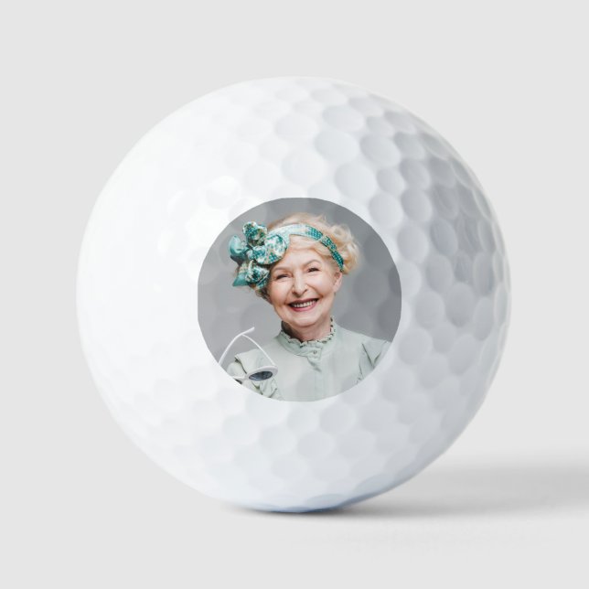 Add your Photo | Personalized  Golf Balls (Front)