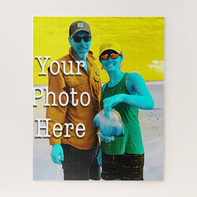 Add Your Photo Personalized Puzzle Sizes (Vertical)