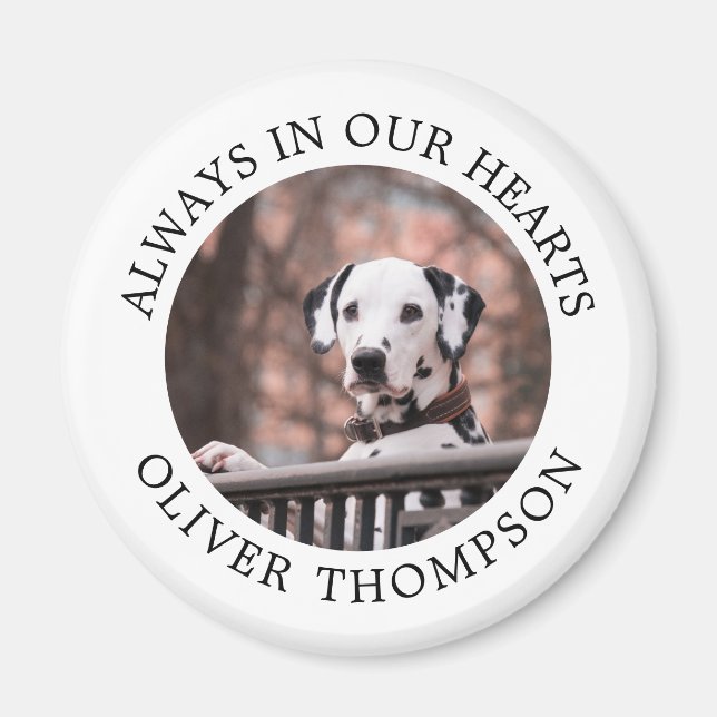 Add Your Photo - Pet Memorial Magnet (Front)