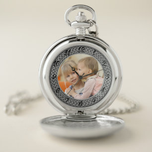 ADD YOUR PHOTO POCKET WATCH